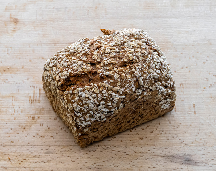 Roggenkorn-Vollkornbrot