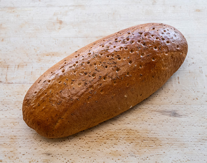 Roggenmischbrot mit Kümmel